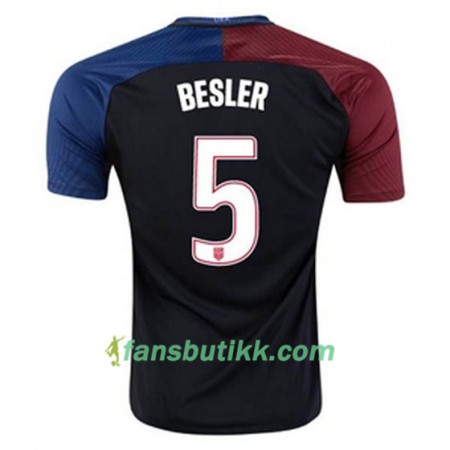 Fotballdrakt USA BESLER Bortetrøye 2016/17 Kortermet