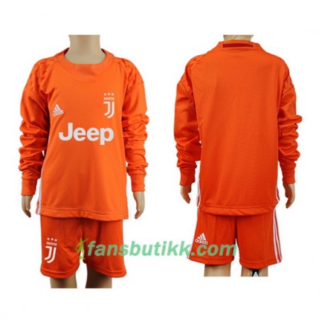 Fotballdrakt Juventus Barn orange drakt 2017-2018 Langermet