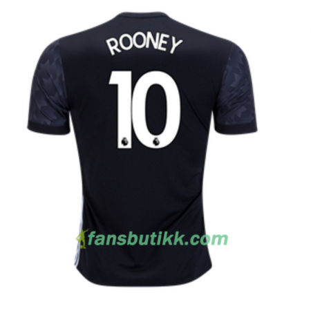 Fotballdrakt Manchester United ROONEY 10 Bortetrøye 2017-2018 Kortermet