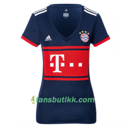 Fotballdrakt FC Bayern München Dame Bortetrøye 2017-2018 Kortermet