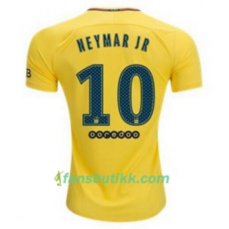 Fotballdrakt Paris SG Neymar Jr 10 Bortetrøye 2017-2018 Kortermet