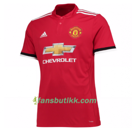 Fotballdrakt Manchester United Hjemmetrøye 2017-2018 Kortermet