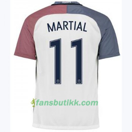 Fotballdrakt Frankrike MARTIAL Bortetrøye Euro 2016