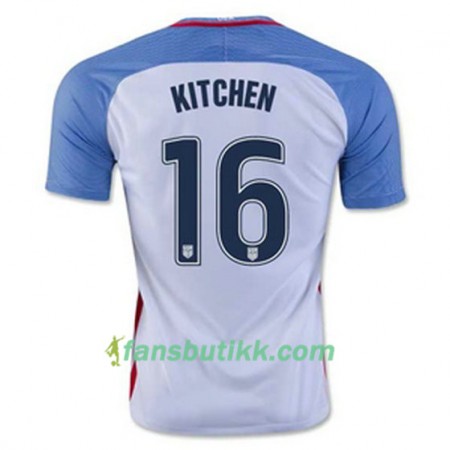 Fotballdrakt USA KITCHEN Hjemmetrøye 2016/17 Kortermet