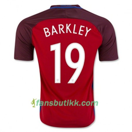 Fotballdrakt England BARKLEY Bortetrøye 2016/17 Kortermet