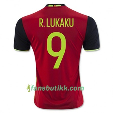 Fotballdrakt Belgia R LUKAKU Hjemmetrøye Euro 2016