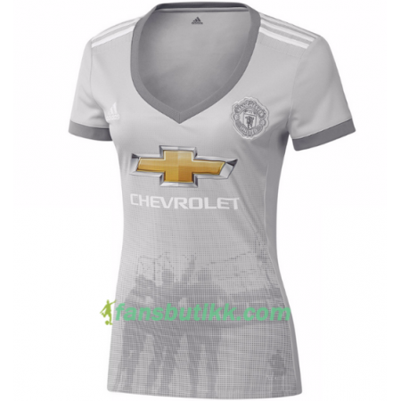 Fotballdrakt Manchester United Dame Tredjetrøye 2017-2018 Kortermet