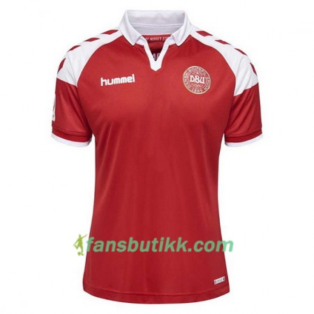 Fotballdrakt Danmark Hjemmetrøye 2017-2018 Kortermet