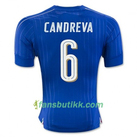 Fotballdrakt Italia CANDREVA Hjemmetrøye Euro 2016