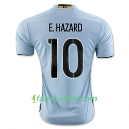 Fotballdrakt Belgia E HAZARD Bortetrøye Euro 2016