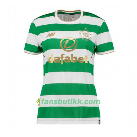 Fotballdrakt Celtic FC Dame Hjemmetrøye 2017-2018 Kortermet