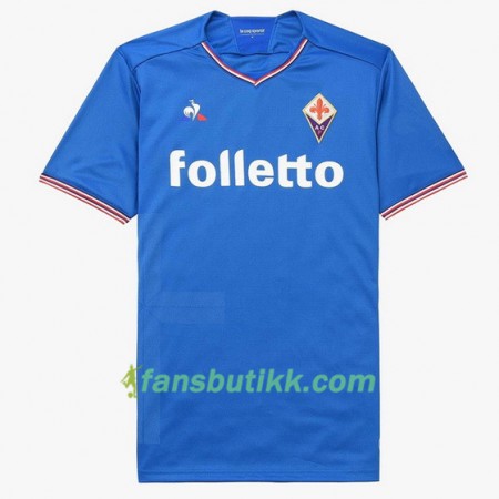 Fotballdrakt ACF Fiorentina Bortetrøye bleu 2017-2018 Kortermet