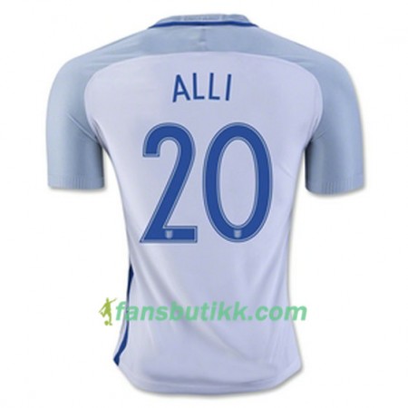 Fotballdrakt England ALLI Hjemmetrøye 2016/17 Kortermet