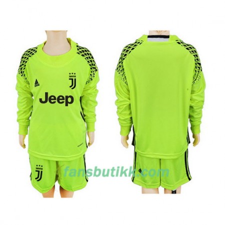 Fotballdrakt Juventus Barn fluorescence drakt 2017-2018 Langermet