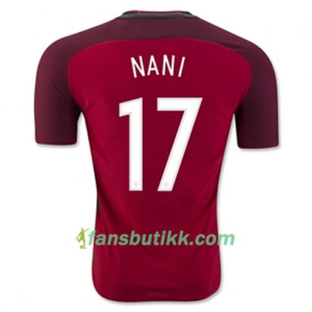 Fotballdrakt Portugal NANI Hjemmetrøye Euro 2016