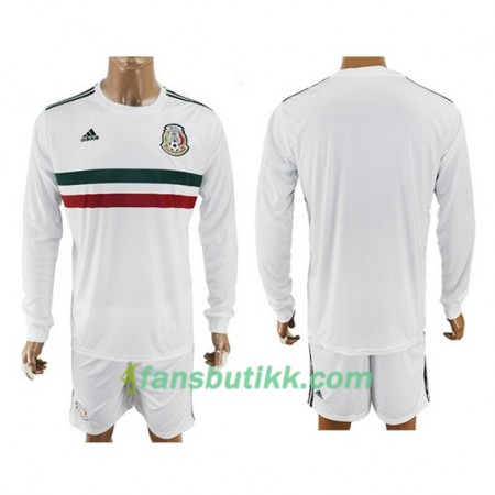 Fotballdrakt Mexico Bortetrøye 2017-2018 Langermet