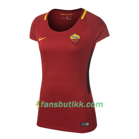 Fotballdrakt AS Roma Dame Hjemmetrøye 2017-2018 Kortermet