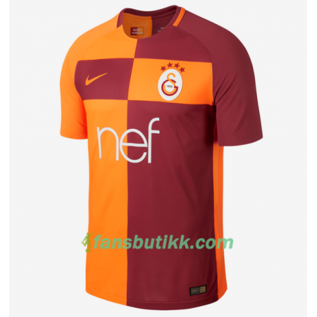 Fotballdrakt Galatasaray SK Hjemmetrøye 2017-2018 Kortermet