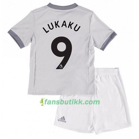 Fotballdrakt Manchester United Romelu Lukaku 9 Barn Tredjetrøye 2017-2018 Kortermet