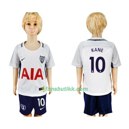 Fotballdrakt Tottenham Hotspurs Harry Kane 10 Barn Hjemmetrøye 2017-2018 Kortermet