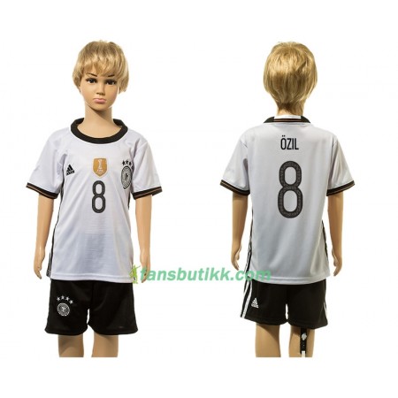 Fotballdrakt Tyskland Ozil 8 Barn Hjemmetrøye 2016 Kortermet