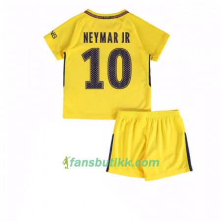 Fotballdrakt Paris SG Neymar Jr 10 Barn Bortetrøye 2017-2018 Kortermet