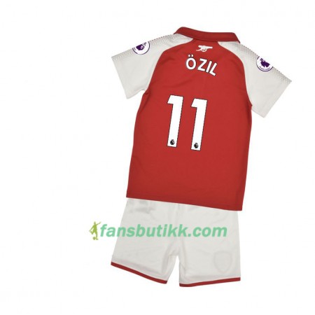 Fotballdrakt Arsenal Mesut Ozil 11 Barn Hjemmetrøye 2017-2018 Kortermet