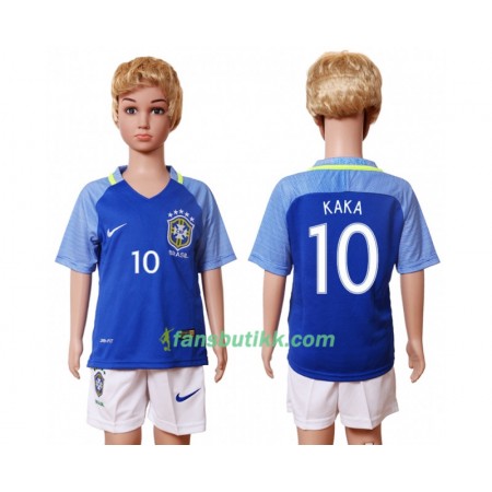 Fotballdrakt Brasil Kaka 10 Barn Hjemmetrøye 2016 Kortermet
