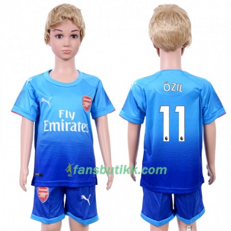Fotballdrakt Arsenal Mesut Ozil 11 Barn Bortetrøye 2017-2018 Kortermet