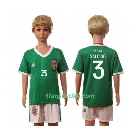 Fotballdrakt Mexico Salcido 3 Barn Hjemmetrøye 2016 Kortermet